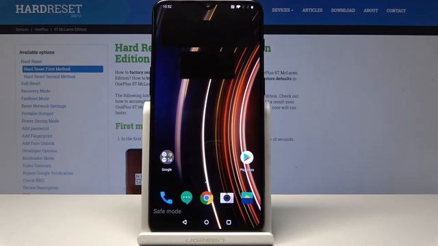 How to Activate Safe Mode in OnePlus 6T - Safe Mode in OnePlus