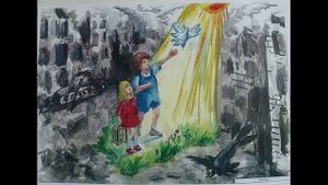 В небе над Донецком - нейро вокал на стихи Владимира К.