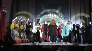 Мирабелла Стрельцова и все участники концерта, посвященного 5 летию проекта ОСТРОВОК ШАНСОНА,28 03