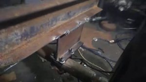 Самодельный погрузчик мосты уаз цельная рама