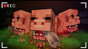 СВИНЬИ МУТАНТЫ в МАЙНКРАФТ. Город Проклятых #1 - Страшилки MINECRAFT