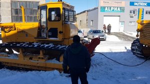 испытание Лебедки тяговое ЛТ 25 на тракторе Т.10ММ.Б.Е