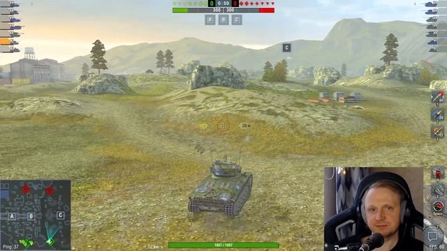 ⚡1.2. Миссия - поднять % на strv 74a2 !⚡WoT | Tanks Blitz | Mofiy смотреть онлайн