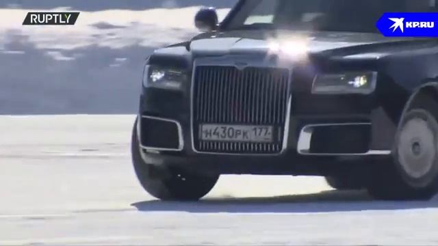 Водители ГОН провели соревнования на Aurus, февраль 2023 года смотреть онлайн