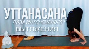 Уттанасана | поза интенсивного вытяжения | наклон стоя | отстройка асаны | йога позы