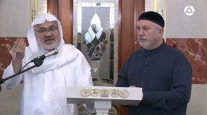 Рузбан хьехам. Имам центральной мечети г. Назрань Хизир Цолоев.