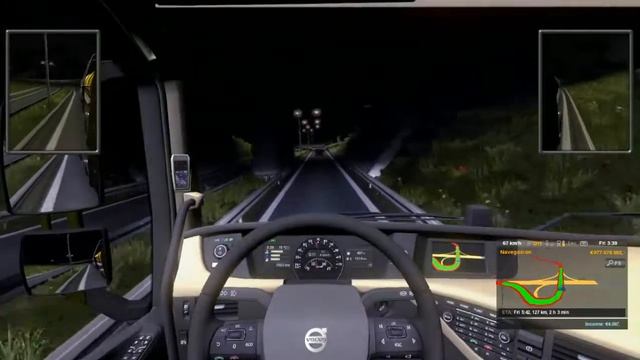 Euro Truck Simulator 2 - PC Gameplay - Volvo FH 1700HP смотреть онлайн