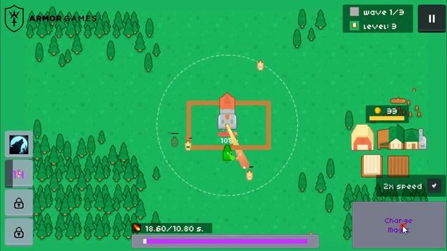 Village defence - Прокачай Деревню! смотреть онлайн