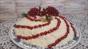 Новогодний салат. Гранатовый браслет. ПОПУЛЯРНЫЙ САЛАТ. Салат на Новый Год , новогодний стол