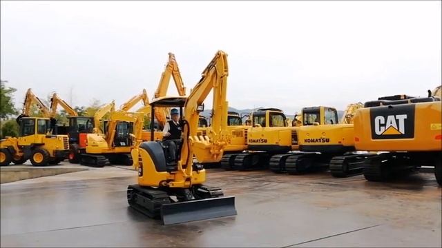 ⭐ Мини экскаватор #Комацу PC30MR 0.1м³ ⭐