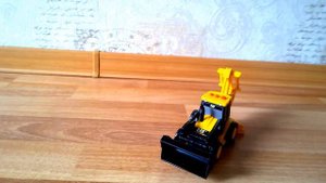 Экскаватор-погрузчик Cat (свет, звук)