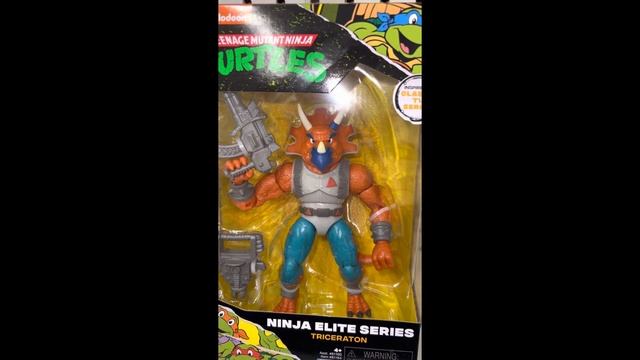 Teenage Mutant Ninja Turtles Triceraton Action Figures смотреть онлайн