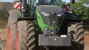 Трактор Fendt 1050. Обзор. Работа в поле. Tractor Fendt 1050. Overview. Working in the field.