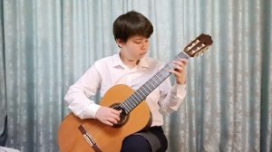 Ф. Карулли 2 часть из сонаты ля мажор, исполняет Мирослав Зайцев_2