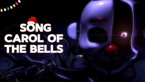 five nights at freddys | song] Carol of the bells |Fredbear's mega roleplay | Roblox