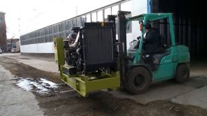 Пополнение склада дизельных электростанций