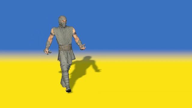 Mortal Kombat 1 Scorpion 3D model+animations (.fbx) смотреть онлайн
