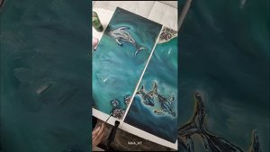 Диптих "Киты"