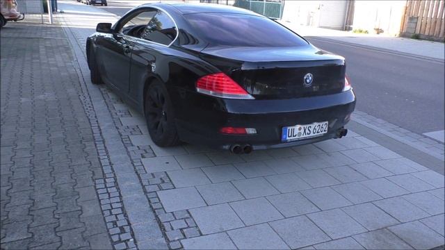 Loud BMW 650i Messing Around, Rev´s, Acceleration/ Old man gets Angry смотреть онлайн