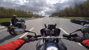 Турэндуро в городе. BMW R 1200 GS. Мотобудни гусевода.