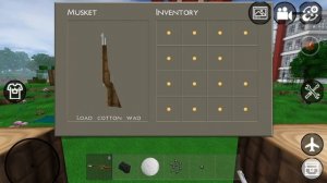 ⬜mini block craft 3d || how to use musket (gun) in mini block craft #mdgaming94 #minecraft