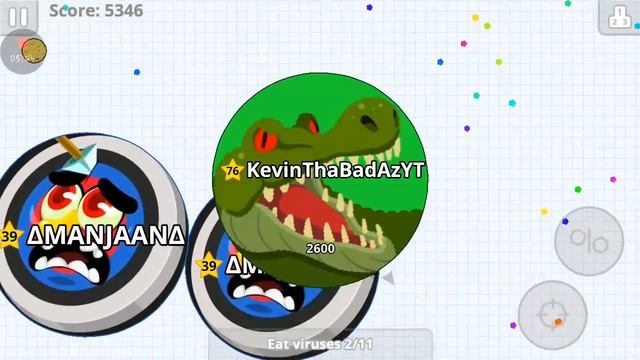 Agar.io Gameplay | TEAMING смотреть онлайн