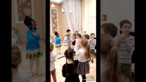 Прощание с Ёлочкой в детском саду "Лучик" на Остоженке