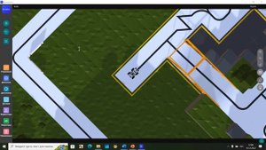 Эксперименты с ездой по линии в ПО Кулибин