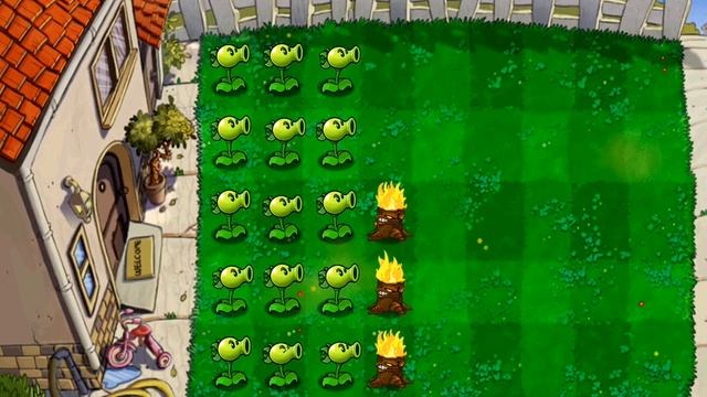 Растения против зомби. Мини игра. Прохождение... смотреть онлайн