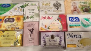 Мыление. Эфко дегтярное+ куча ароматного мыла😍