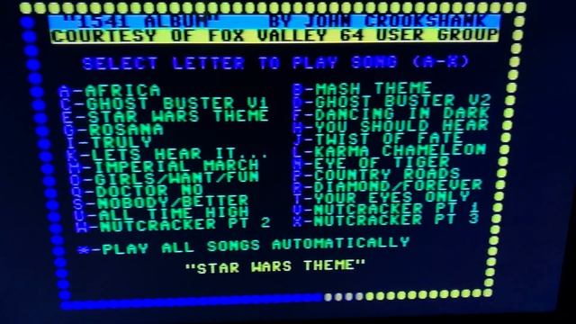 Commodore 64 - SID CHIP TUNES - The Great And Powerful STAR WARS Theme Song C64 64 - Episode 1313 смотреть онлайн