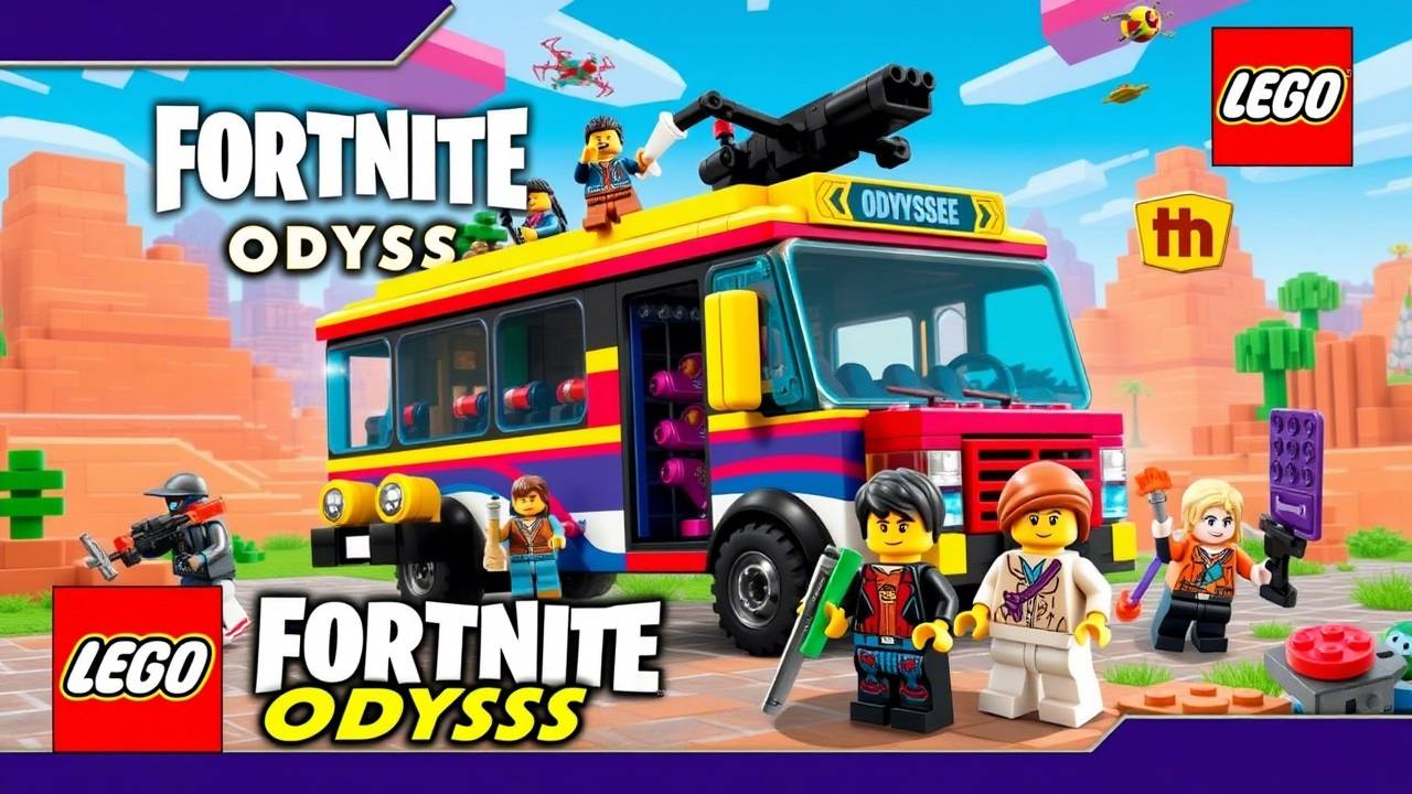 Играем в LEGO Fortnite Odyssey | Строим поселения #15