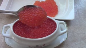 Как приготовить красную икру в домашних условиях.