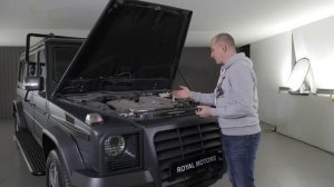 Мерседес из кортежа Путина,  удлиненный G55 AMG «Луноход»