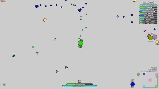 Diep.io | 611k Gunner Trapper 4tdm смотреть онлайн