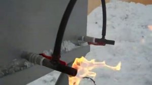 Выделение газа метана