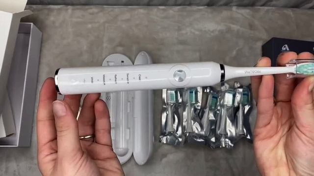 Review of Sonic Electric Toothbrush for Adults Teen - Proalpha Toothbrushes Electric with 6 Brush смотреть онлайн