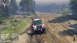 МТЗ 82 советские старые трактора на бездорожье тест драйв и обзор SpinTires 2015