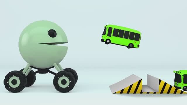 Раскраски для детей с помощью 3D-игры в боулинг - Коллекция цветных видеороликов для детей