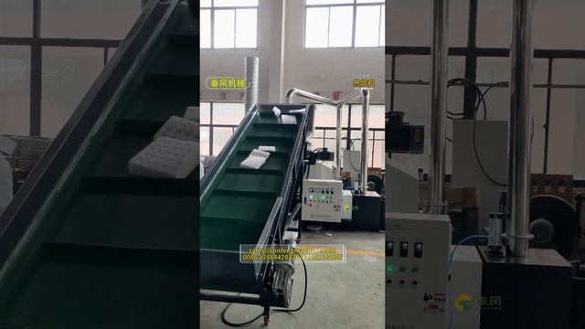 Машина для термоплавления пенополистирола CF-HM400: система переработки отходов, которая экономит