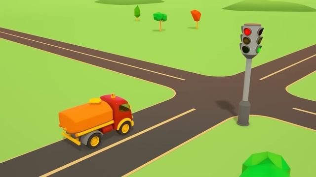 Песенки с Левой: Машинки едут вперед! Детские песни про машинки Грузовичок Лева  Сборник