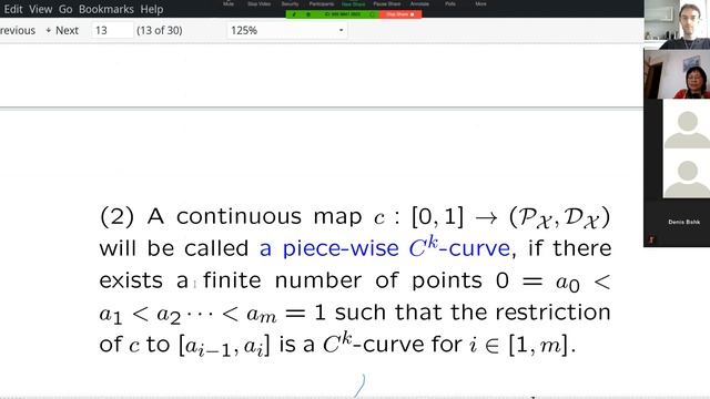 Diffeological statistical models and diffeological Hausdorff measures -- Hong Van Le PHK 10.03.2021
