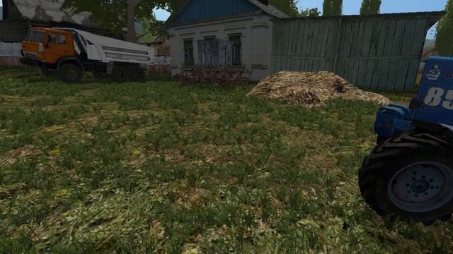  РП  : ДЕДУШКА ПОМОГ МНЕ ЗАСЕЯТЬ  ПОЛЕ    FARMING SIMULATOR 2017