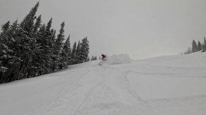 Шерегеш 2025. Немного пухлого. Пухляк, сноуборд. #Шерегеш#Сноуборд#фрирайд