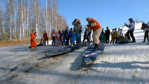 SUP-перы на закрытии горнолыжного сезона 2025