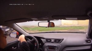 Обучение вождению (Упражнение "Восьмёрка")