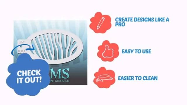 Bad Ass Mini Stencils - Zebra (BAM1003) - ClownAntics.com смотреть онлайн