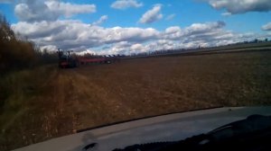 Трактор Бюлер 2375 вспашка оборотным плугом грэгуар Бессон 8 корпусов