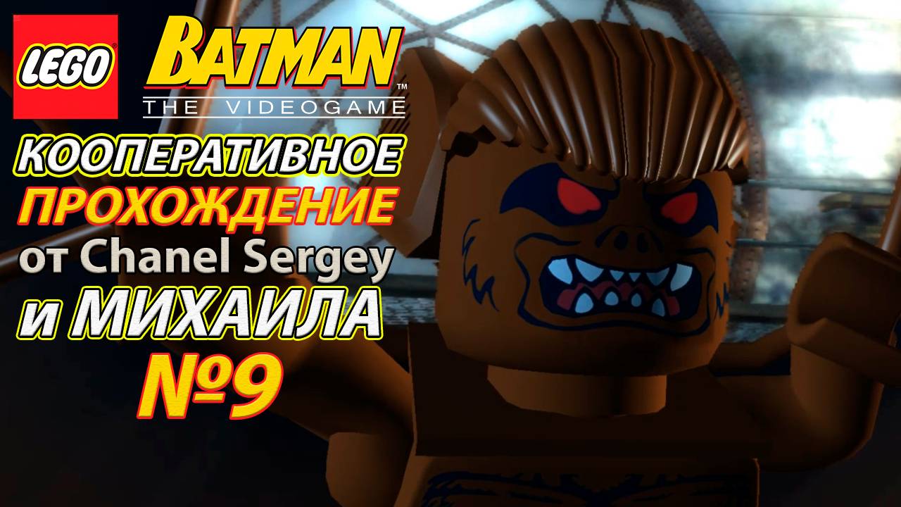 Lego Batman: The Videogame. КООПЕРАТИВНОЕ ПРОХОЖДЕНИЕ. №9. Компания зоопарка.