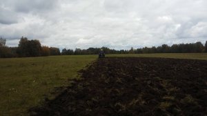 Мтз 1221.2 тестим новый пбс-4м по целине.